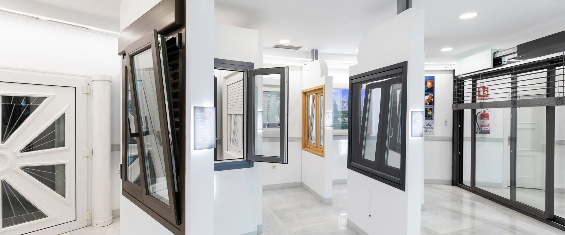 ventanas colores foliados pvc