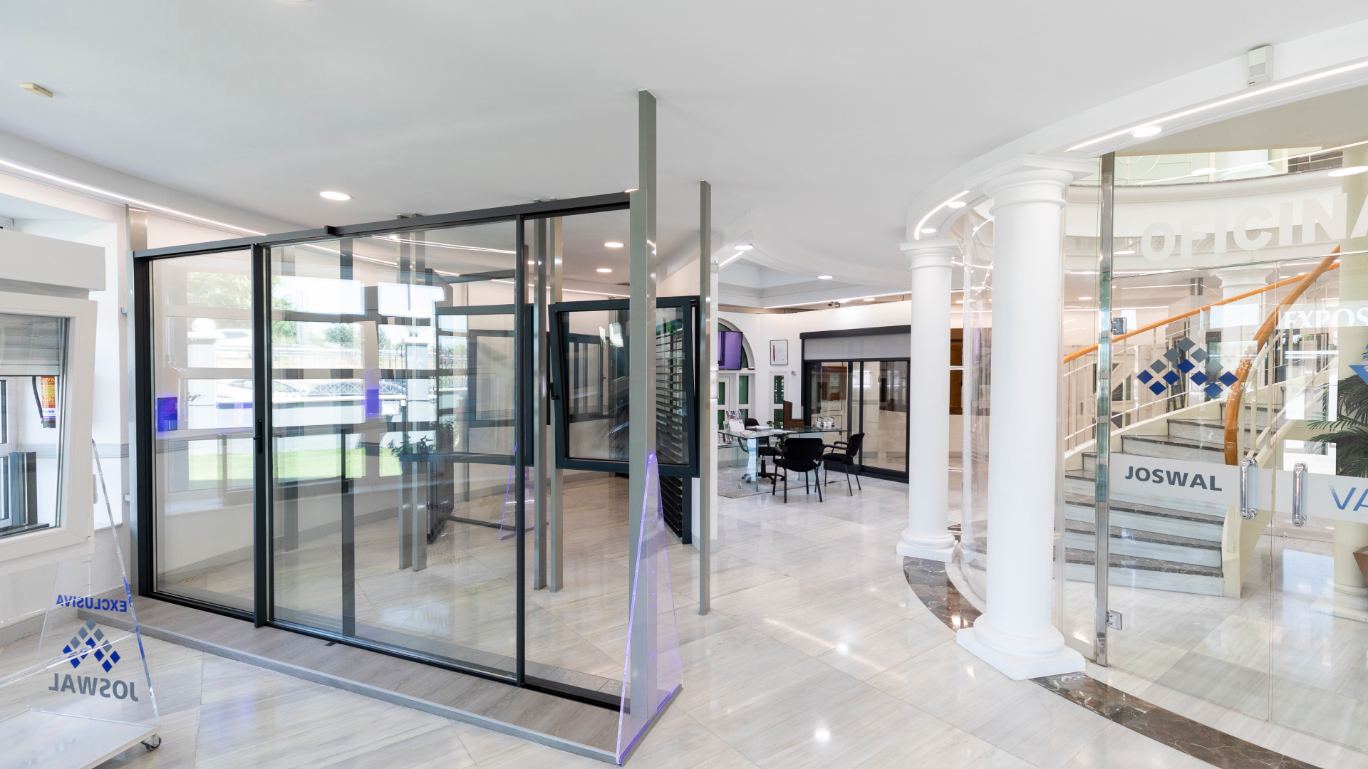 joswal fabrica de ventanas puertas pvc aluminio madrid