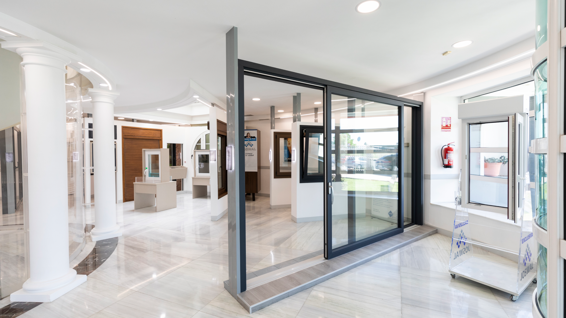 joswal fabrica de ventanas puertas pvc aluminio madrid