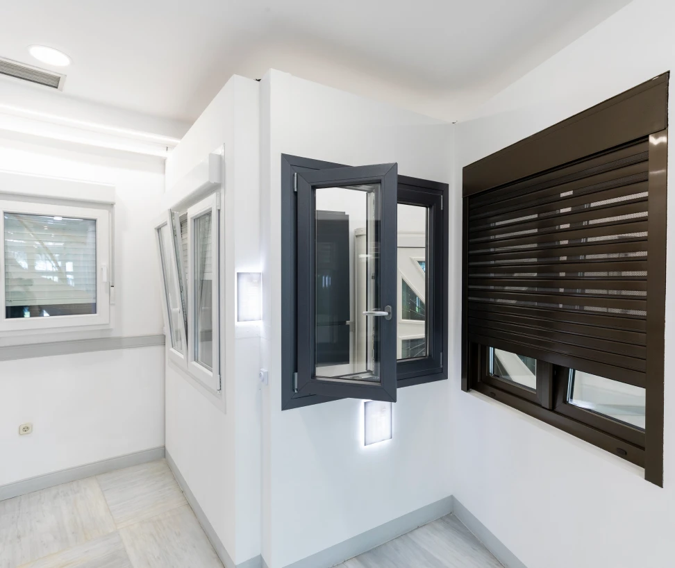 ventanas de pvc a medida chalet